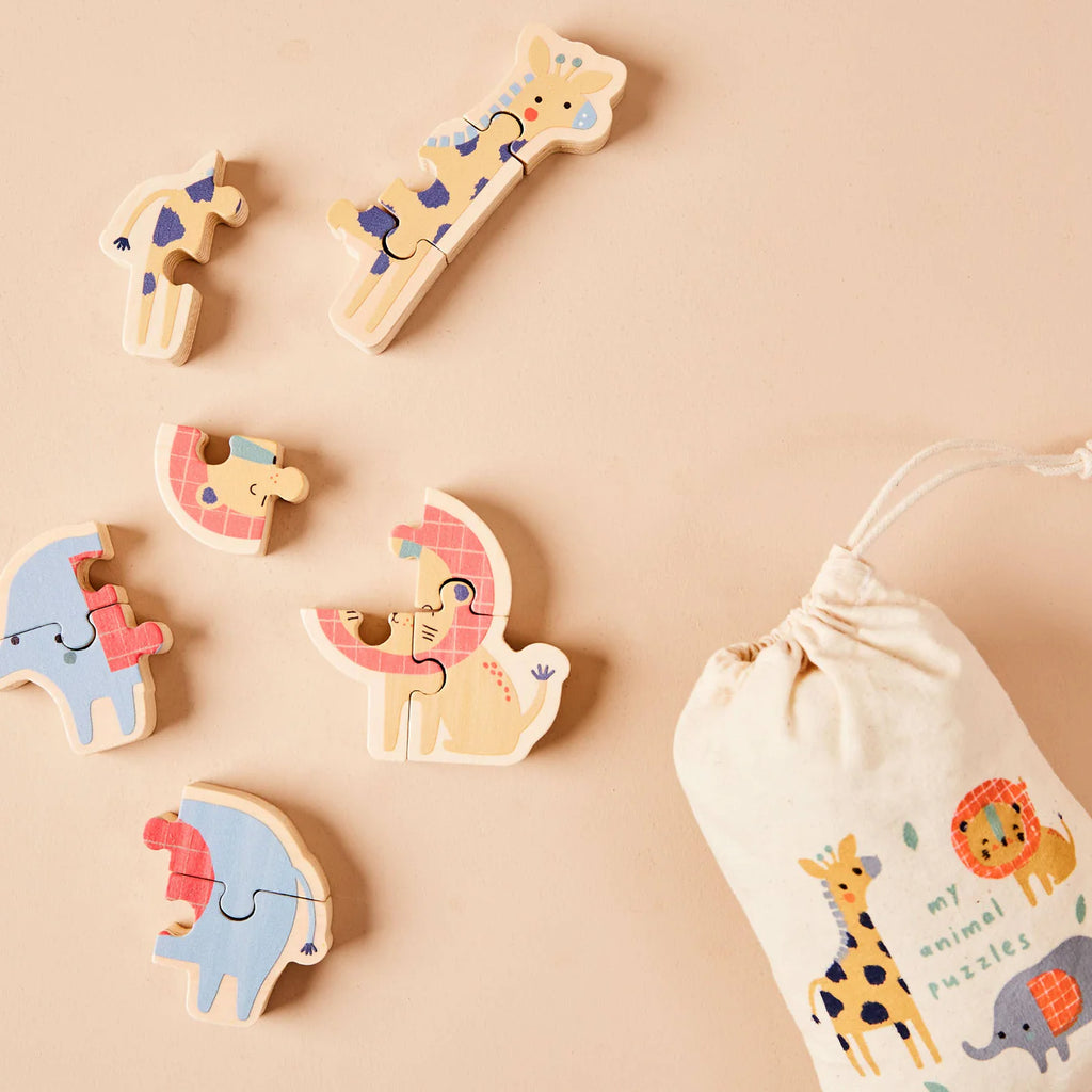Just Bee Kids Set of Safari Puzzles