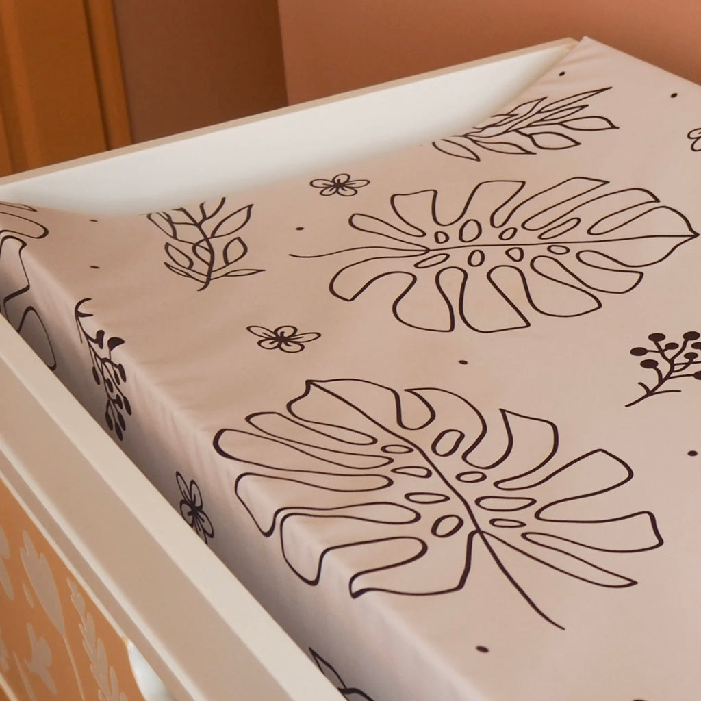 DAZED JOY Fern Wedge Baby Changing Mat