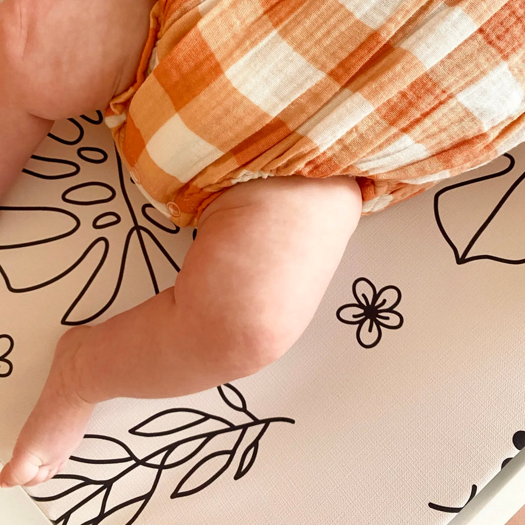 DAZED JOY Fern Wedge Baby Changing Mat