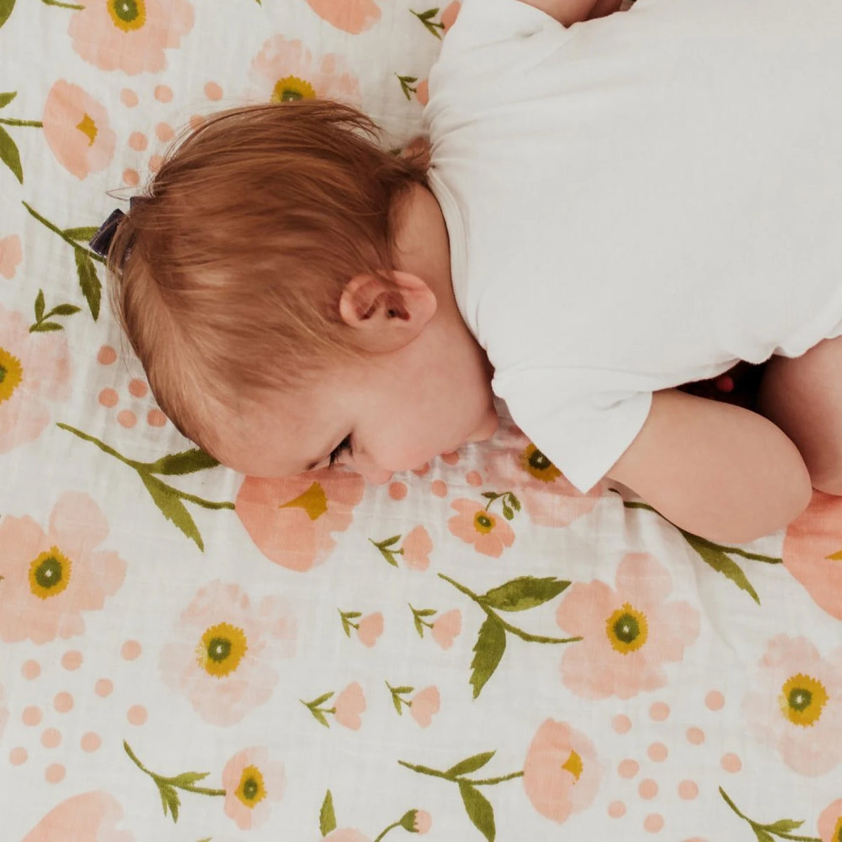 Clementine Kids Floral Cot Sheet