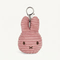 Miffy Flat Keychain Corduroy ECO Dusty Rose