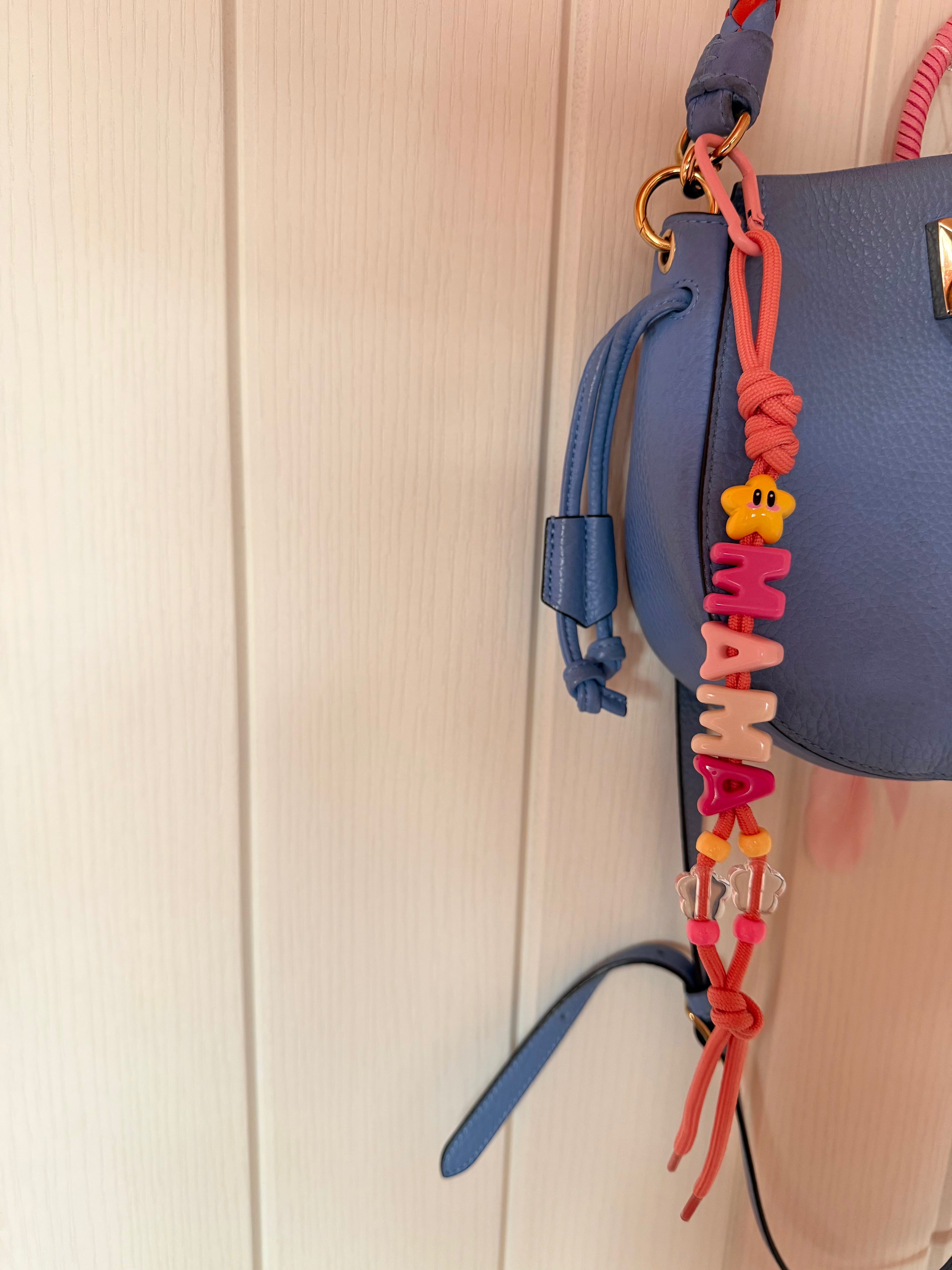 DAZED JOY Yellow+Pink Mama Keychain