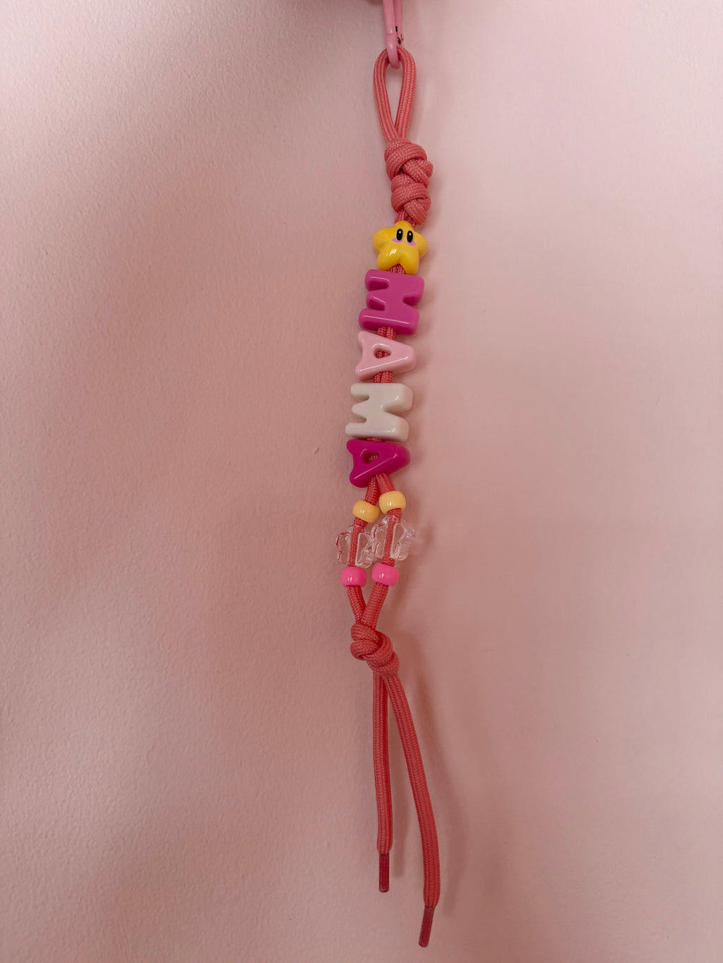 DAZED JOY Yellow+Pink Mama Keychain