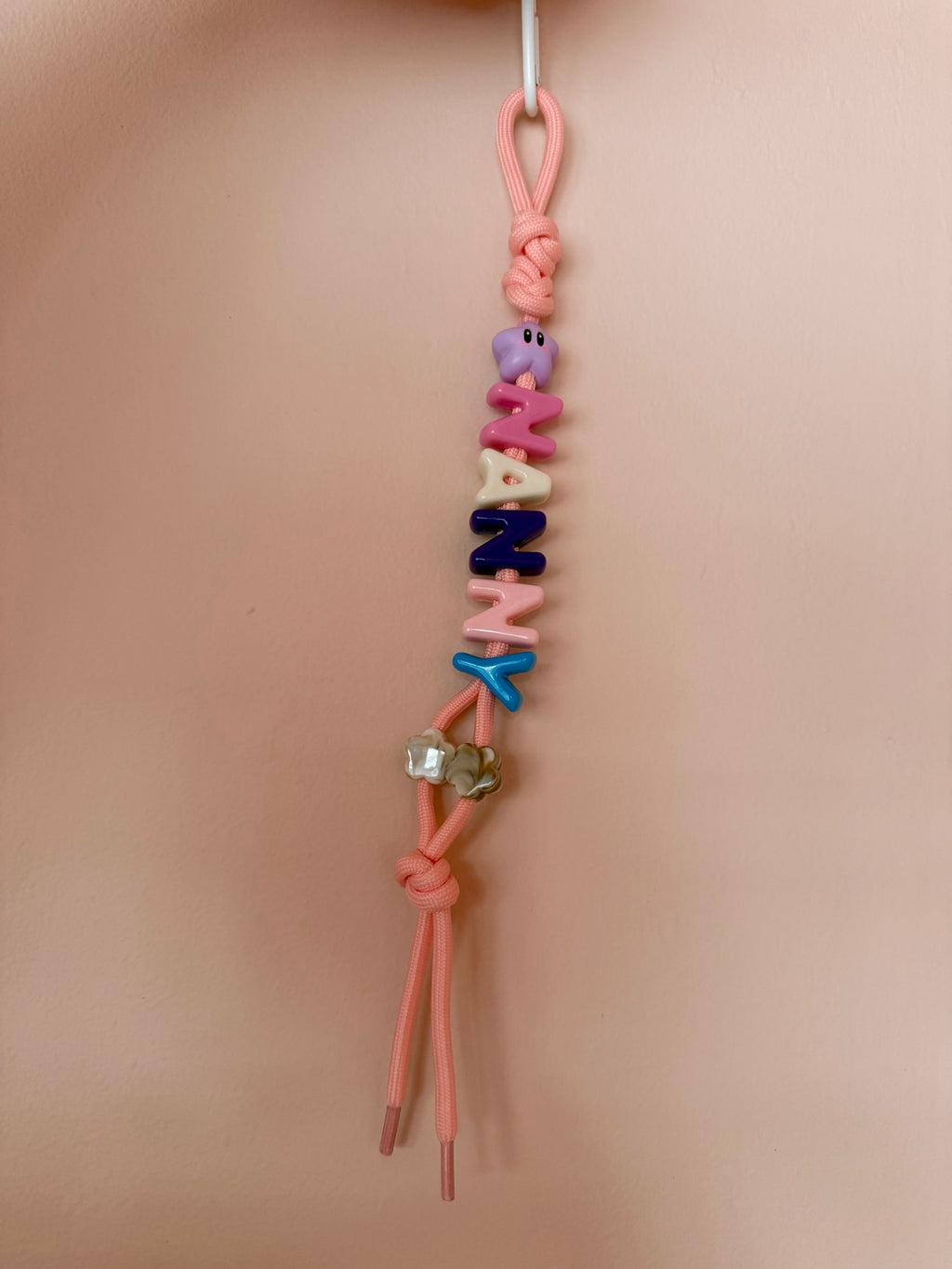 DAZED JOY Purple+Pink Nanny Keychain