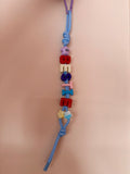 DAZED JOY Purple+Blue Bestie Keychain