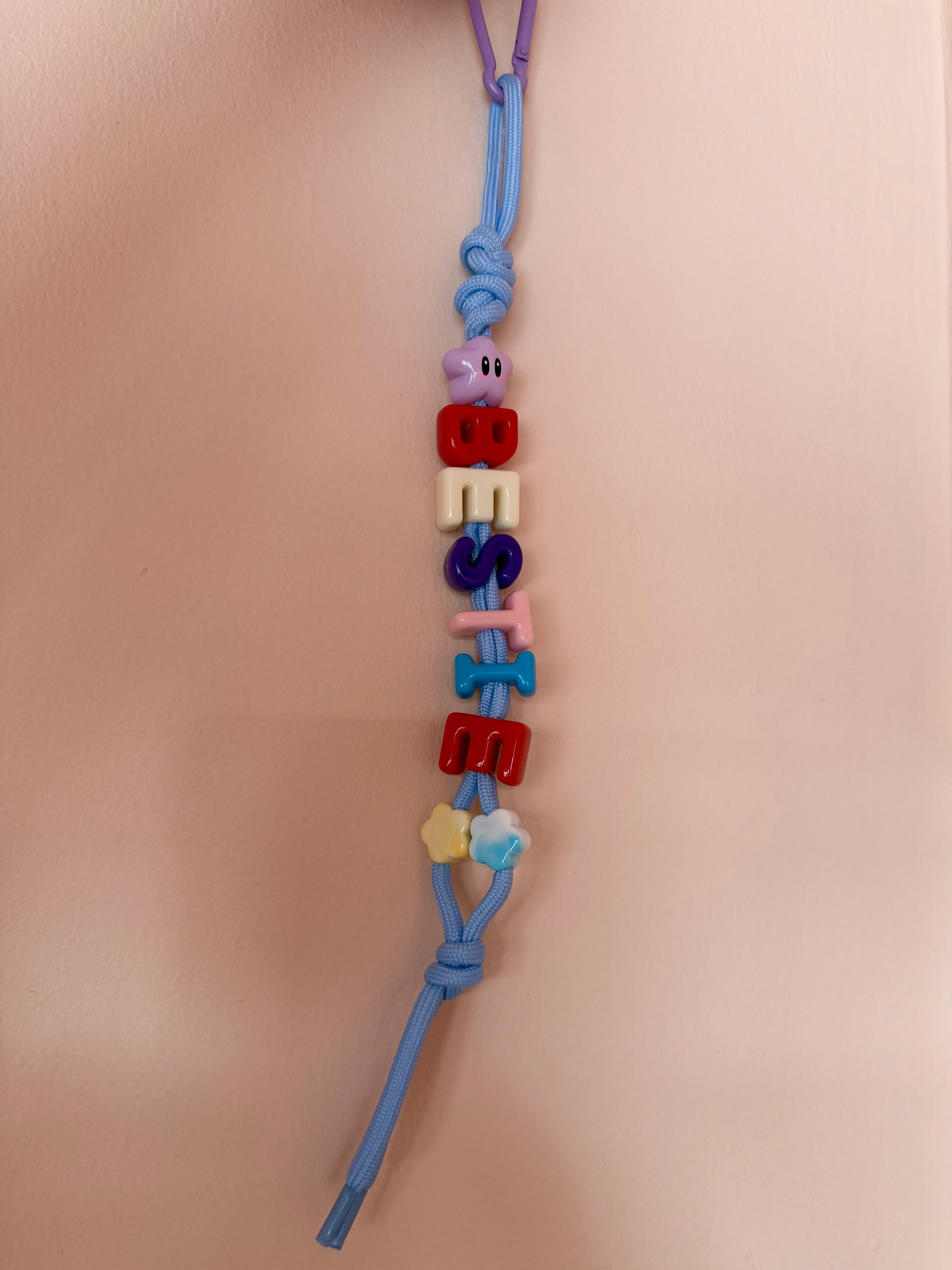 DAZED JOY Purple+Blue Bestie Keychain