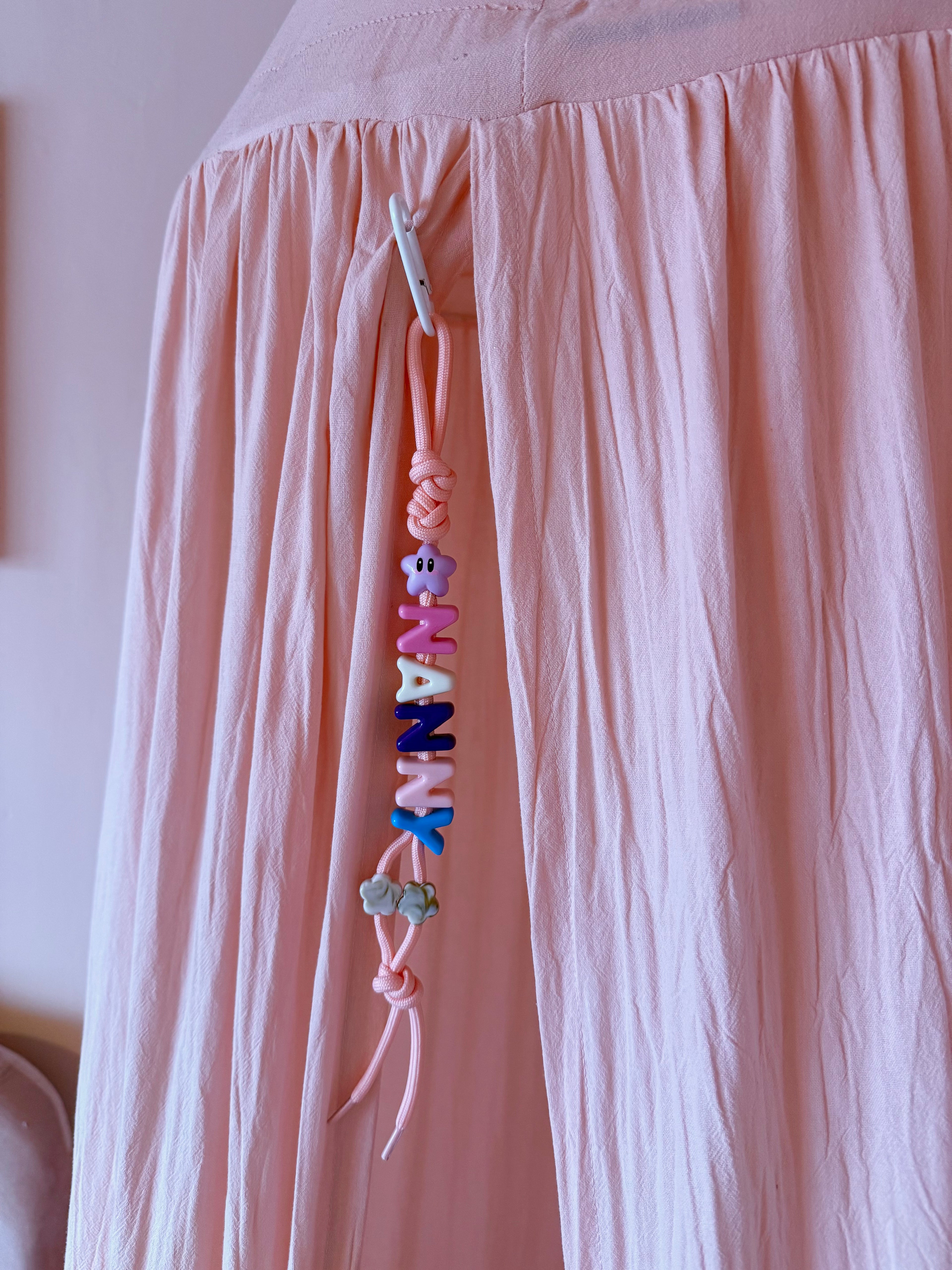 DAZED JOY Purple+Pink Nanny Keychain