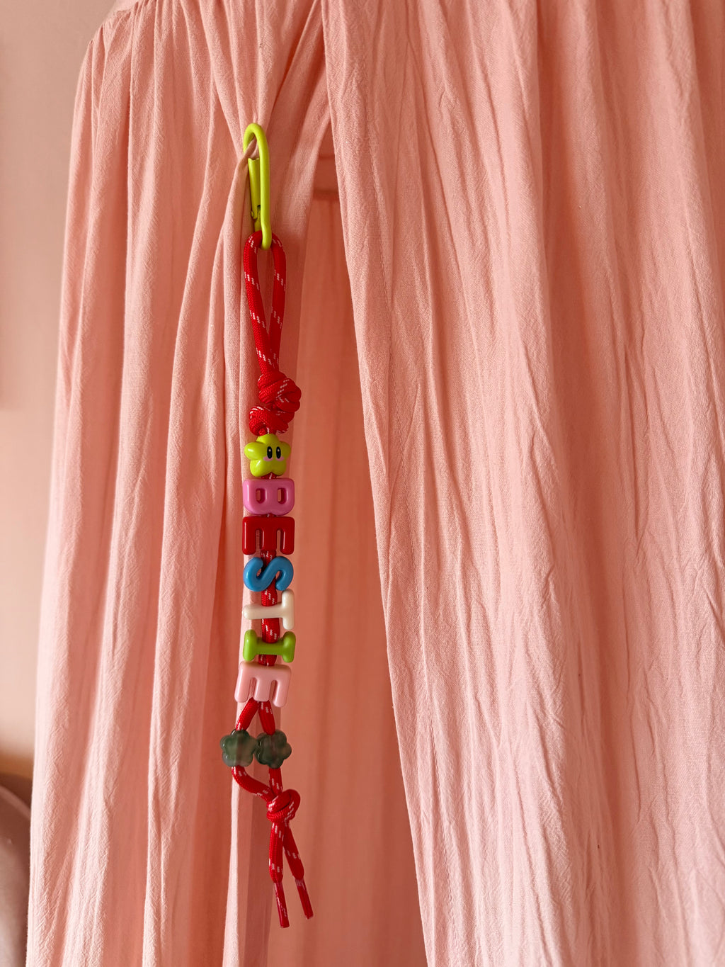 DAZED JOY Green+Red Bestie Keychain