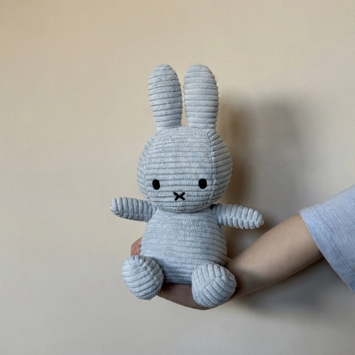 Miffy Corduroy ECO Ice Blue 23cm