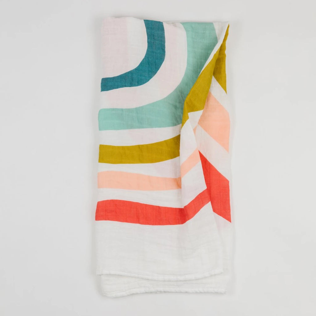 Clementine Kids Rainbow Swaddle