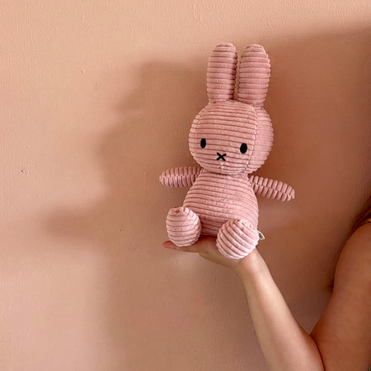 Miffy Corduroy ECO Pink 23cm